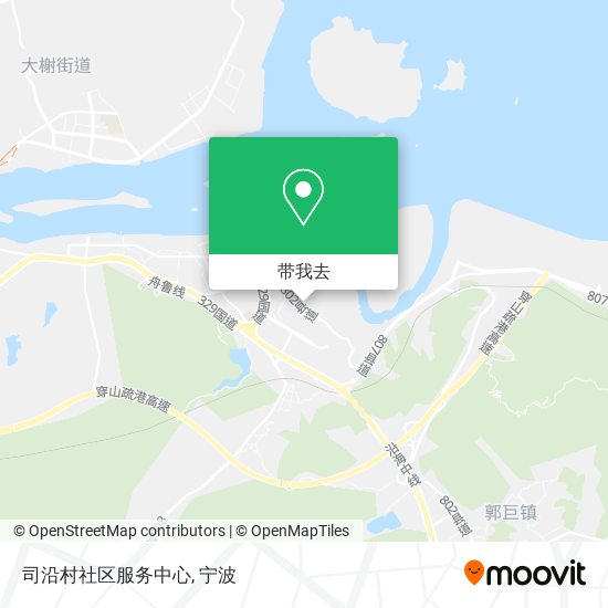 司沿村社区服务中心地图