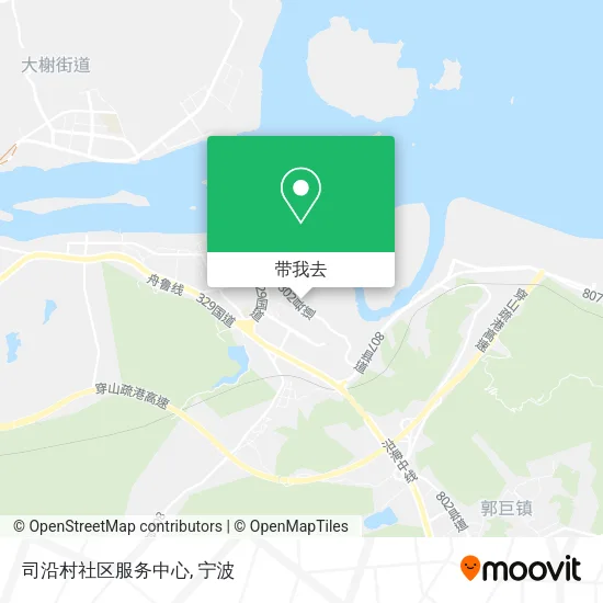 司沿村社区服务中心地图