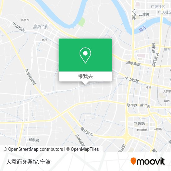 人意商务宾馆地图