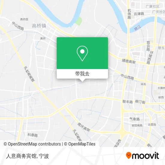 人意商务宾馆地图