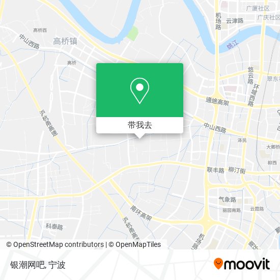 银潮网吧地图