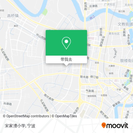 宋家漕小学地图