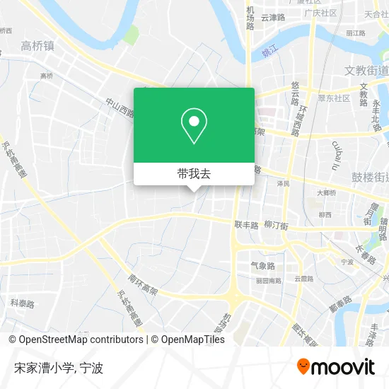 宋家漕小学地图