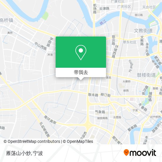 雁荡山小炒地图