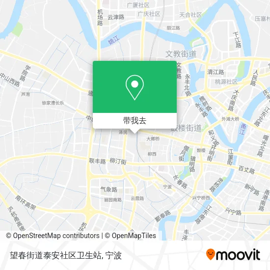 望春街道泰安社区卫生站地图
