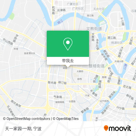 天一家园-一期地图