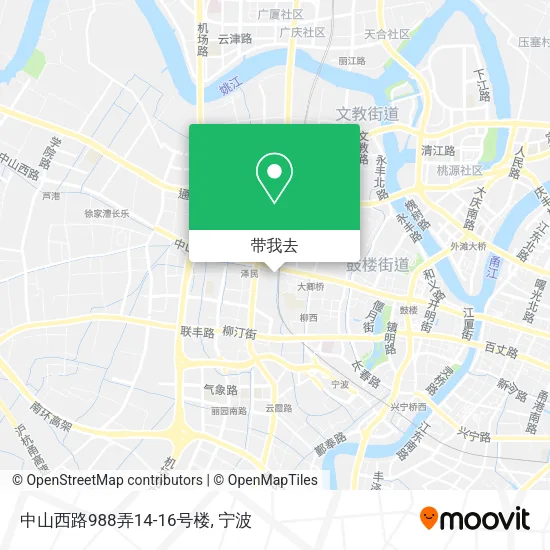 中山西路988弄14-16号楼地图
