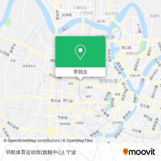 羽航体育运动馆(旗舰中心)地图