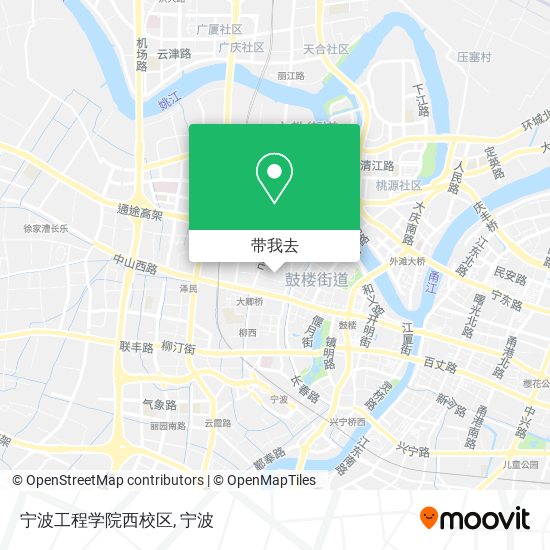 宁波工程学院西校区地图