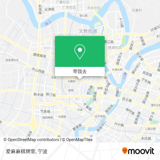 爱麻麻棋牌室地图