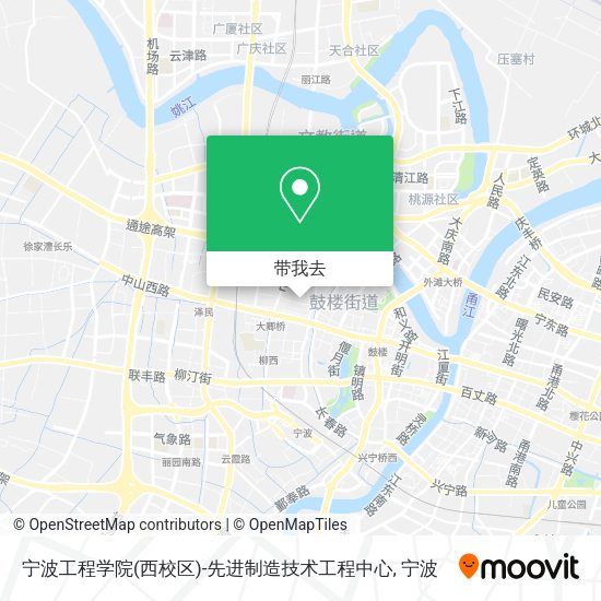 宁波工程学院(西校区)-先进制造技术工程中心地图