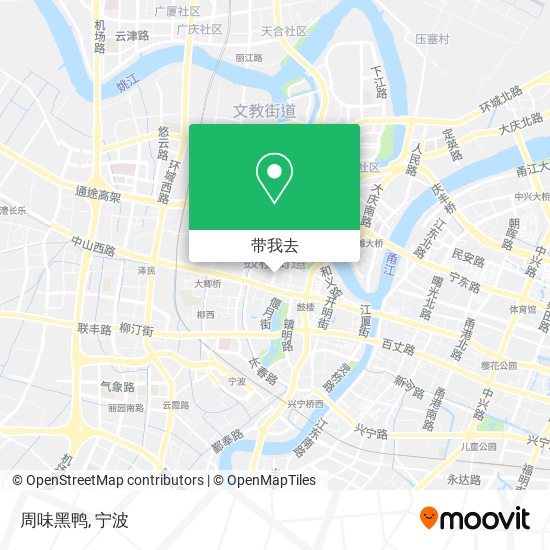 周味黑鸭地图