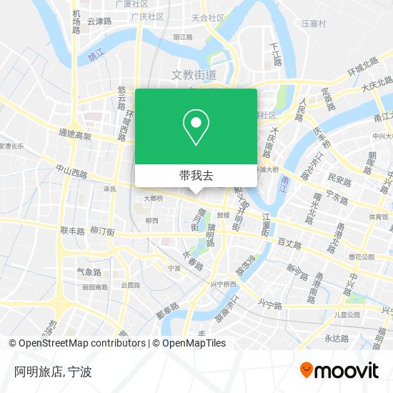 阿明旅店地图