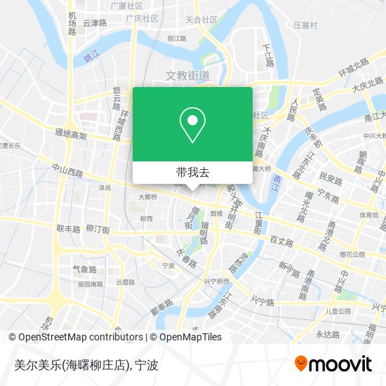 美尔美乐(海曙柳庄店)地图