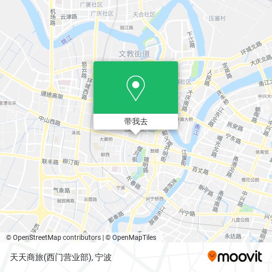 天天商旅(西门营业部)地图