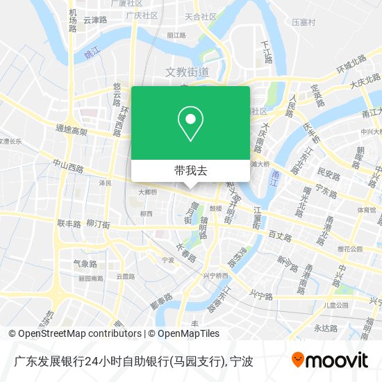 广东发展银行24小时自助银行(马园支行)地图