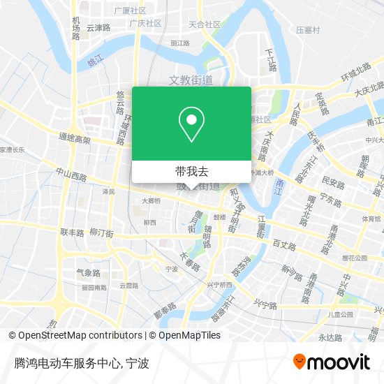 腾鸿电动车服务中心地图