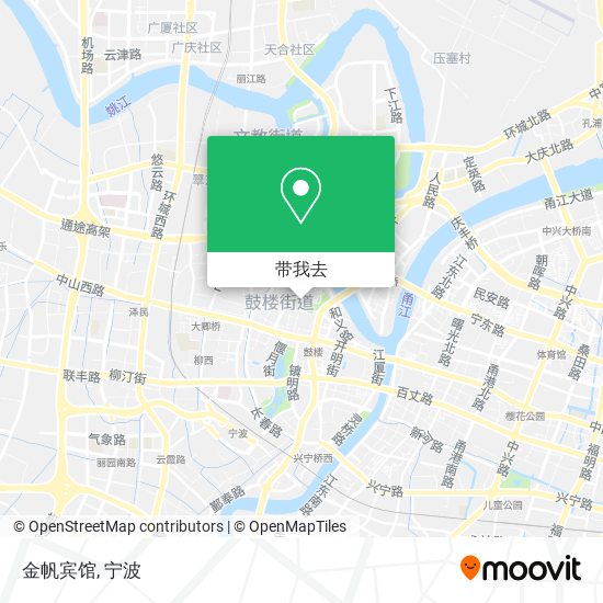 金帆宾馆地图