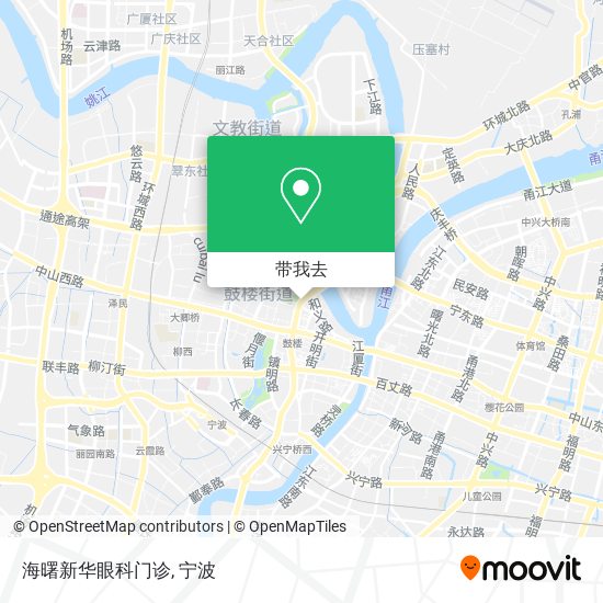 海曙新华眼科门诊地图