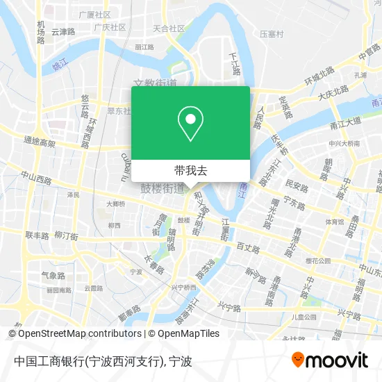 中国工商银行(宁波西河支行)地图