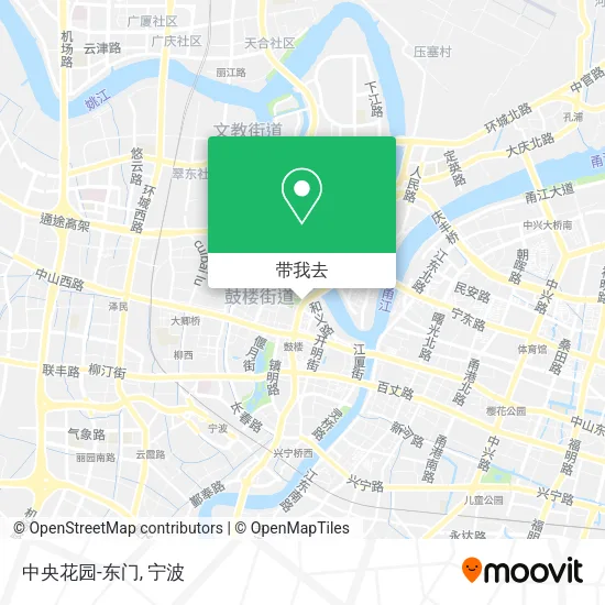 中央花园-东门地图