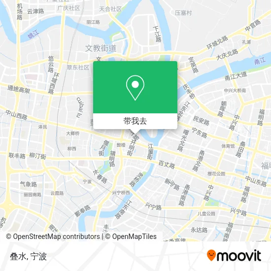 叠水地图
