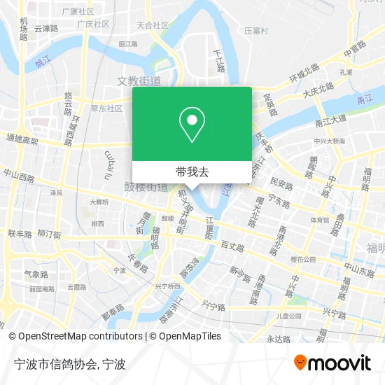 宁波市信鸽协会地图