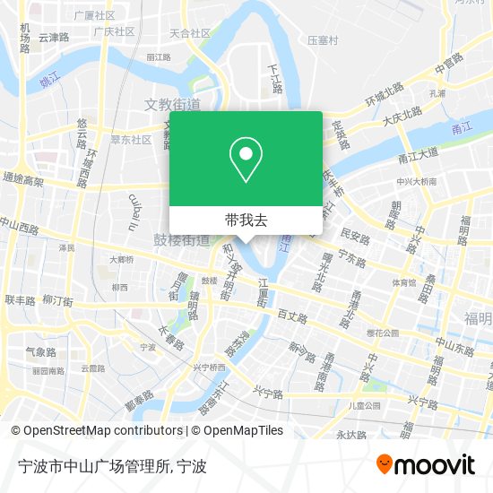 宁波市中山广场管理所地图