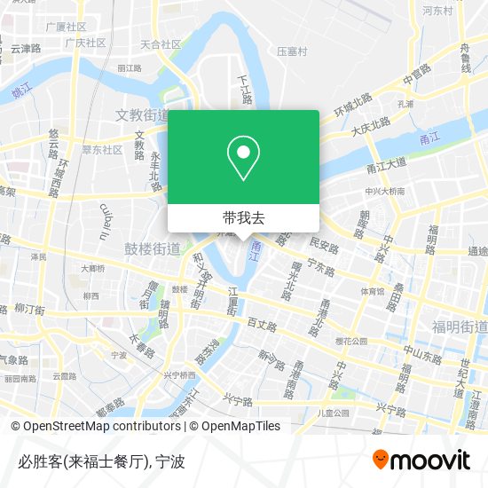 必胜客(来福士餐厅)地图