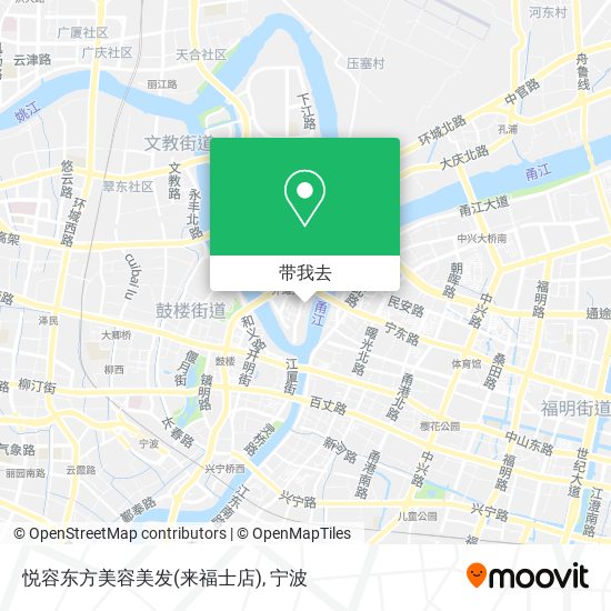 悦容东方美容美发(来福士店)地图