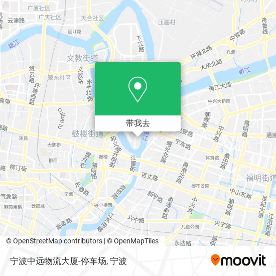 宁波中远物流大厦-停车场地图