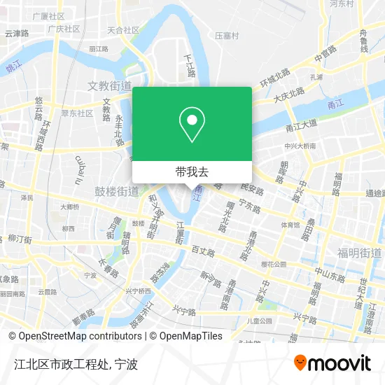 江北区市政工程处地图