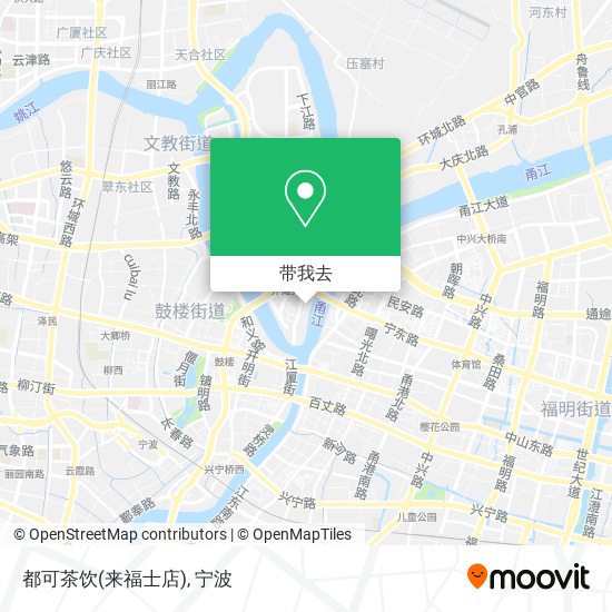 都可茶饮(来福士店)地图