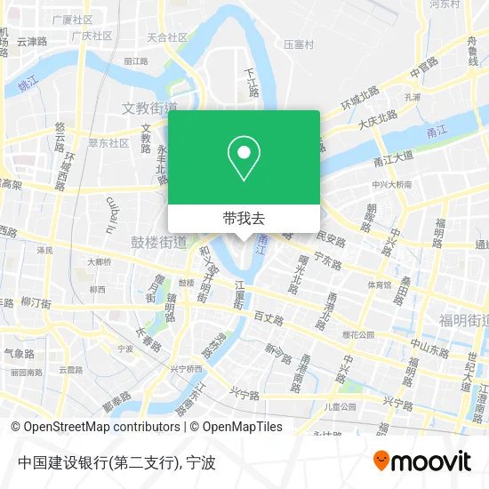 中国建设银行(第二支行)地图
