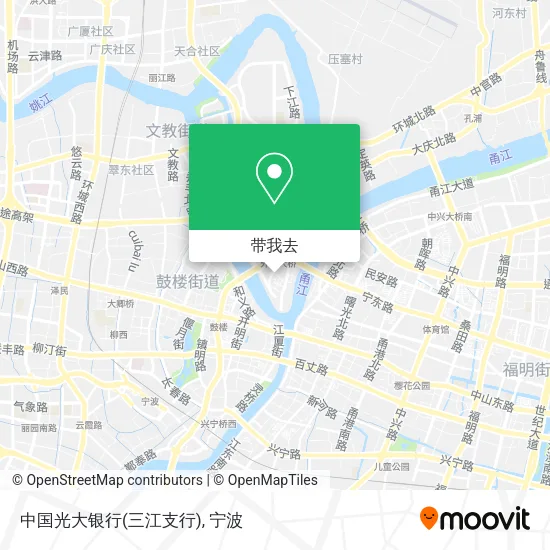 中国光大银行(三江支行)地图