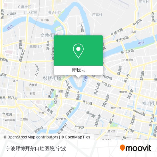 宁波拜博拜尔口腔医院地图