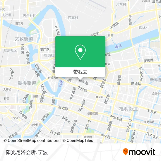阳光足浴会所地图