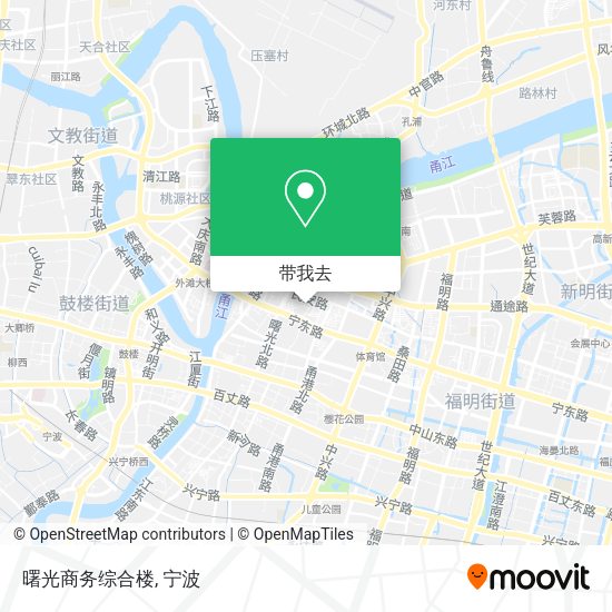 曙光商务综合楼地图