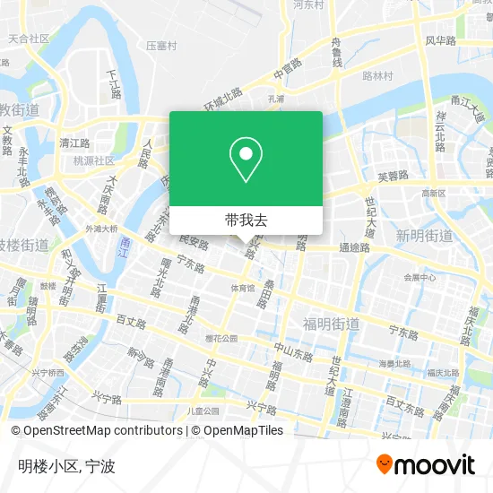 明楼小区地图