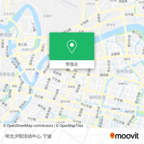 明北夕阳活动中心地图