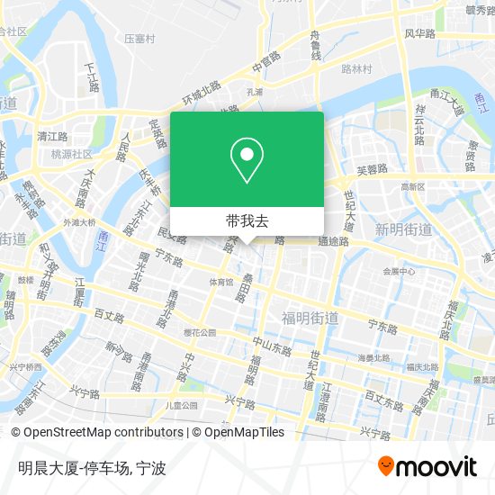 明晨大厦-停车场地图