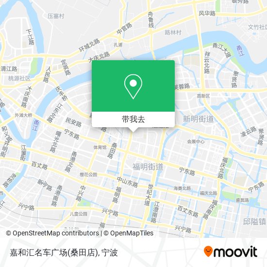 嘉和汇名车广场(桑田店)地图