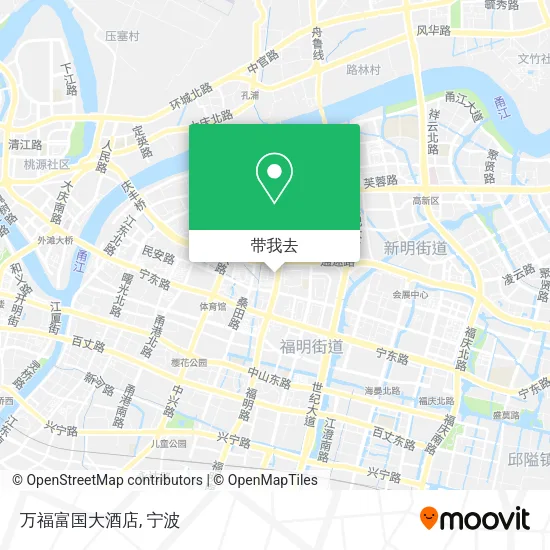 万福富国大酒店地图