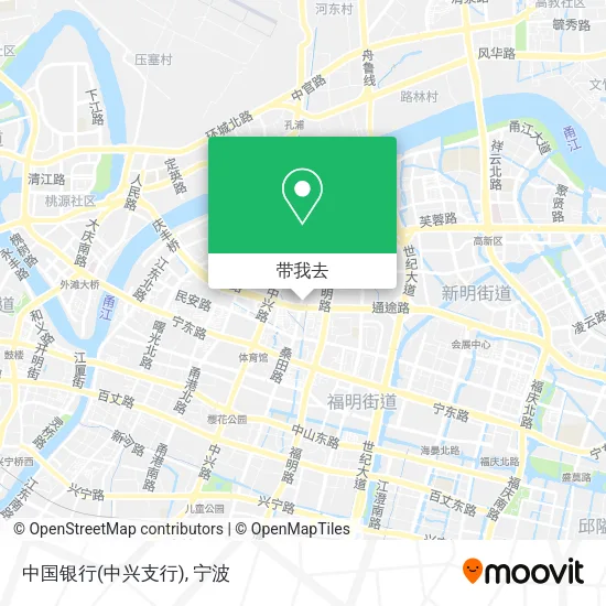 中国银行(中兴支行)地图