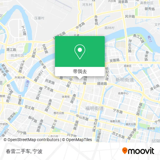 春雷二手车地图