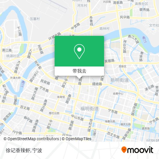 徐记香辣虾地图