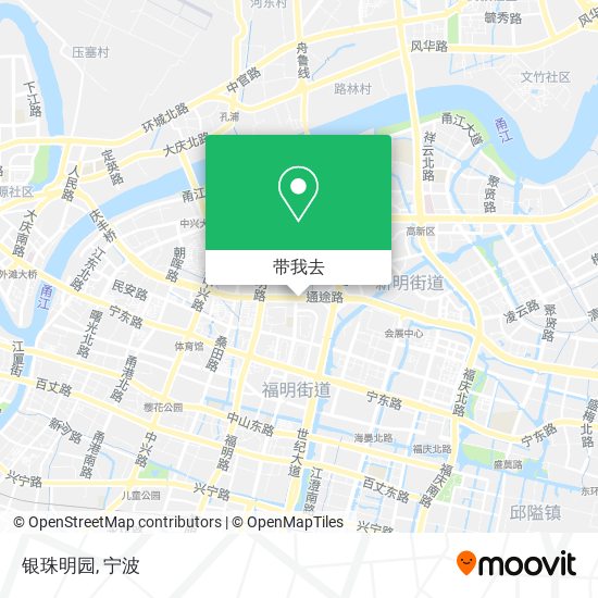 银珠明园地图