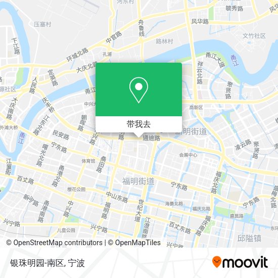 银珠明园-南区地图