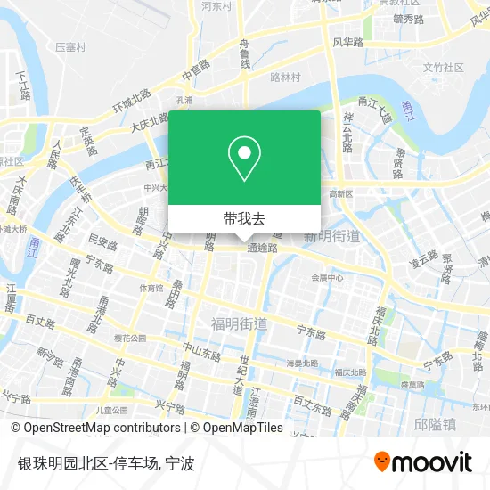 银珠明园北区-停车场地图