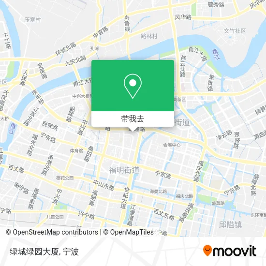 绿城绿园大厦地图